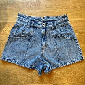 Rewash Light Blue Denim Shorts